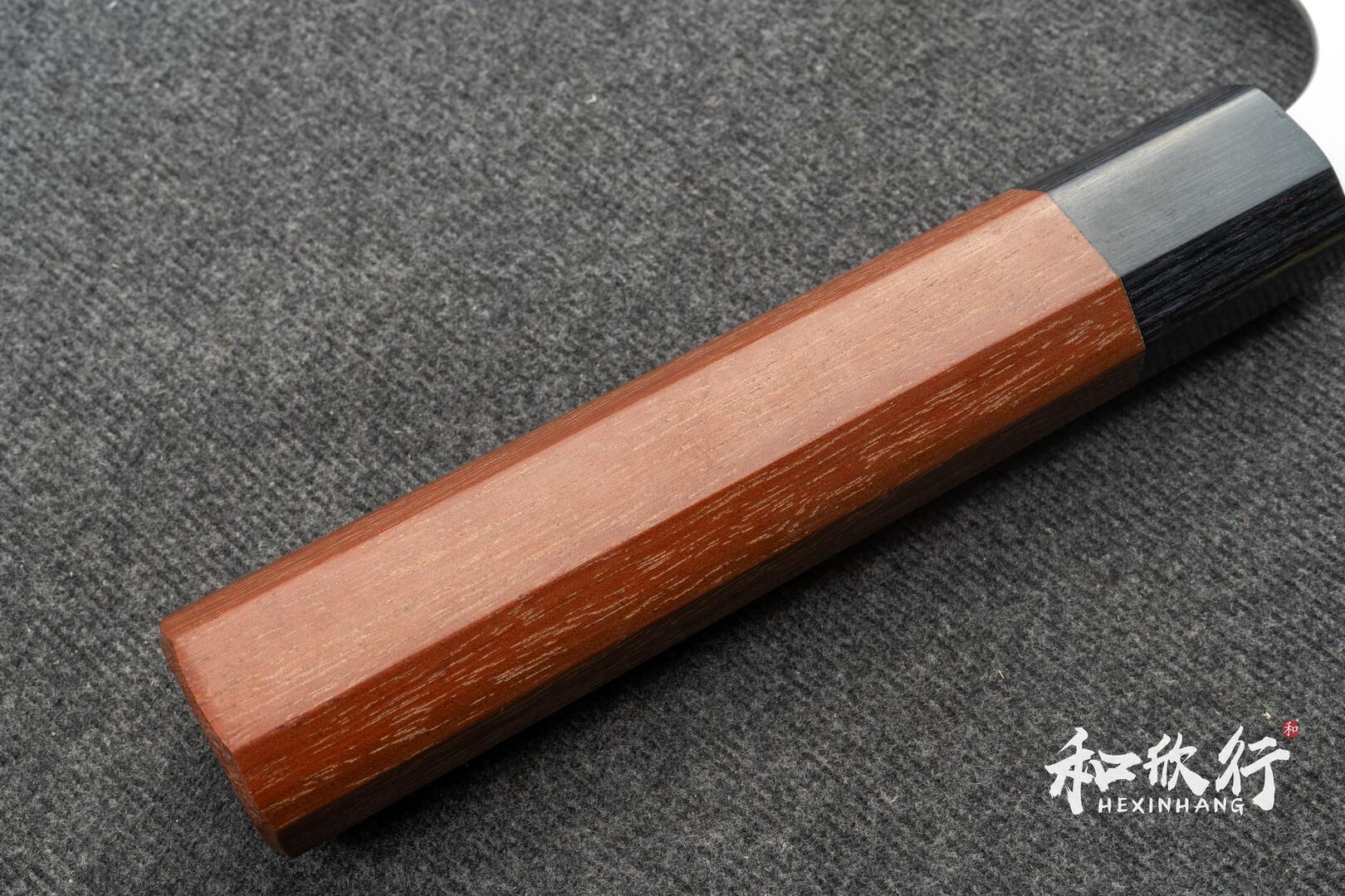越前打刃物甲鉄柴田崇行粉末鋼SG2 勘所型切付牛刀190mm